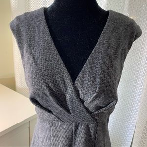 Flattering Below the Knee A-Line “Tweed” Dress